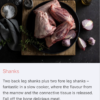 Moorlands Lamb Shank Options